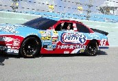 Lenard Goldbaum in the Petty Experience car